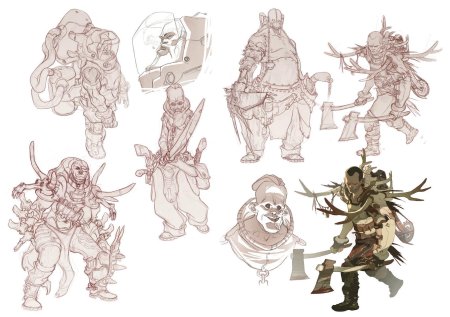 Эскиз персонажа