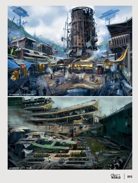 Fallout city арт