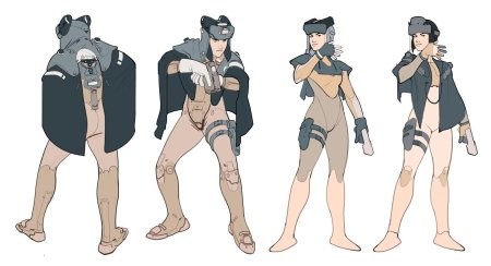 Персонажи киберпанк