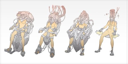 Концепт-арты криокамеры