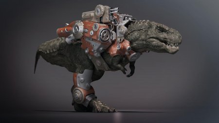 Тираннозавр рекс киборг