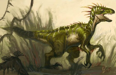 Хищные динозавры раптор