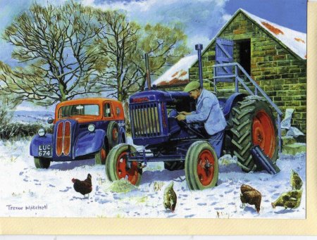 Старые трактора