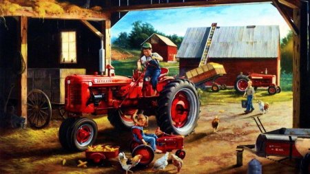 Чарльз фрайтаг картины сельхозтехника