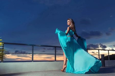 Фотосессия в платье