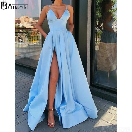 Длинное вечернее платье