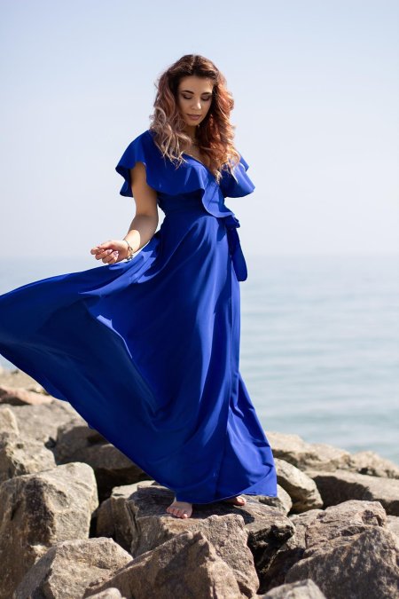 Платье летнее длинное