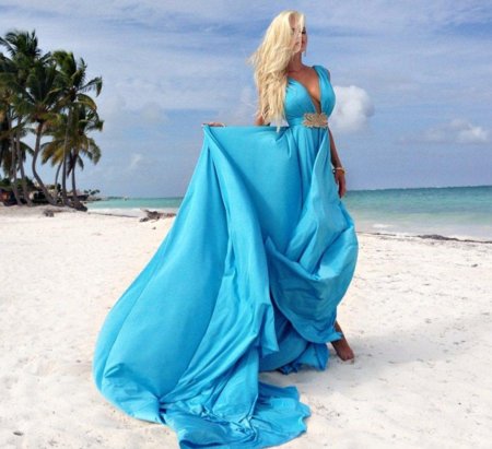 Платье для фотосессии на море