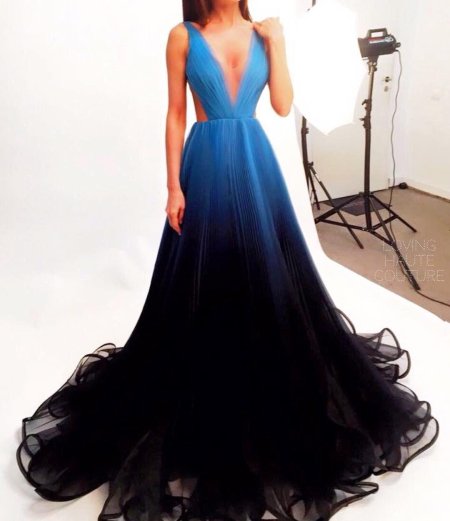 Платье омбре