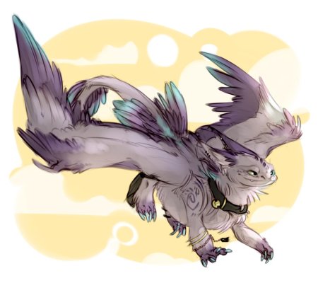 Пернатая фурия дракон