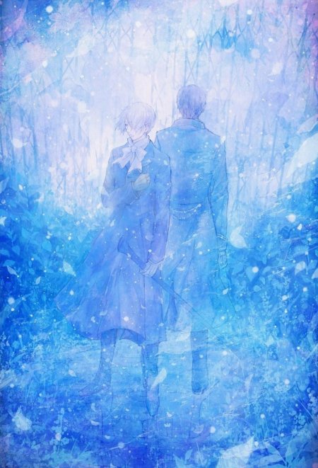 Аниме в синих тонах