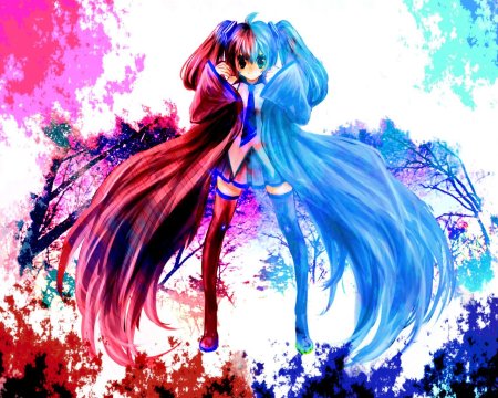 Хатсуне мику красная