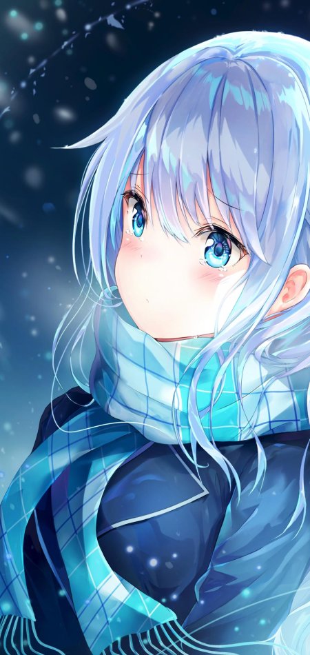 Арты голубого цвета