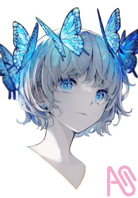 Бабочка аниме