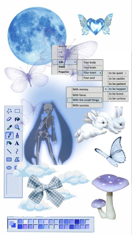 Голубая аниме