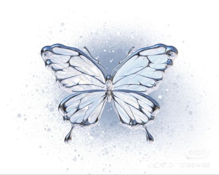 White butterfly