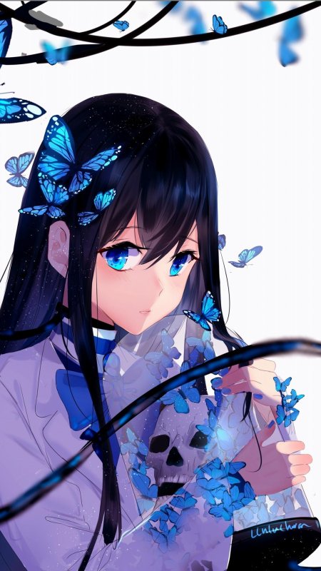 Бабочка аниме