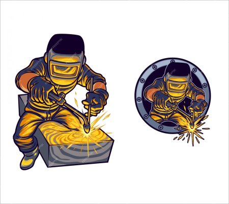 Значок сварщика