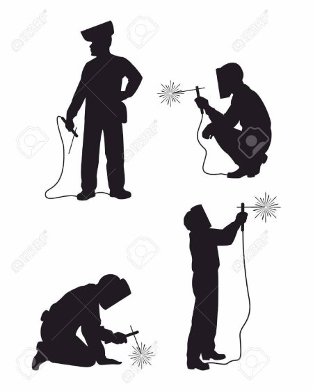 Трафарет сварщика