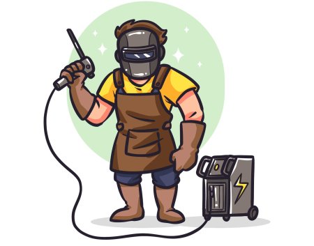 Сварщик мультяшный