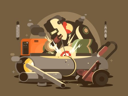 Сварка иллюстрация