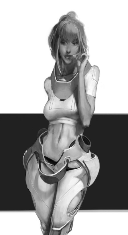 Девушка робот