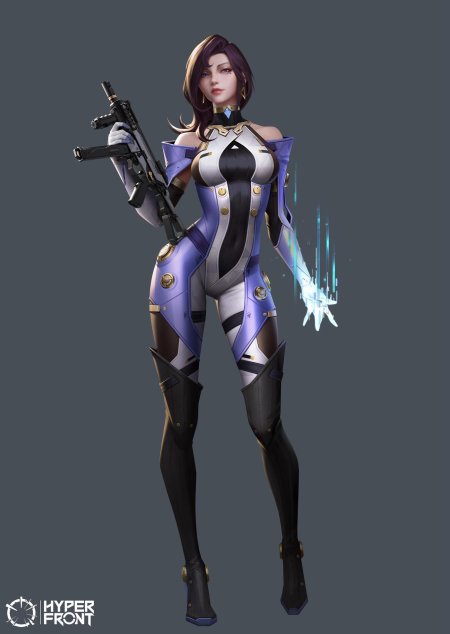 Экзокостюм киберпанк