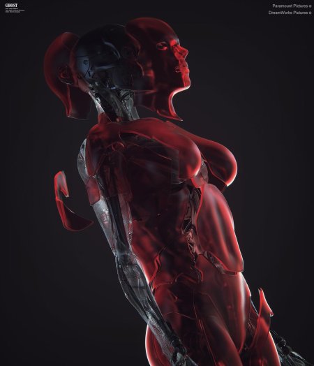 Призрак в доспехах киборг