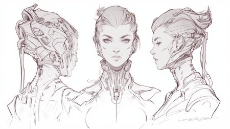 Киберпанк стиль рисования