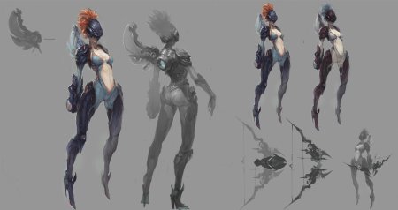 Концепт арт персонажей смирновскул