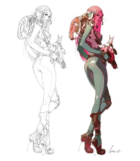 Раджа концепт персонажа