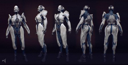 Девушка робот инопланетянка