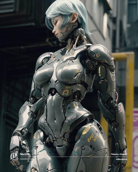 Женщина робот