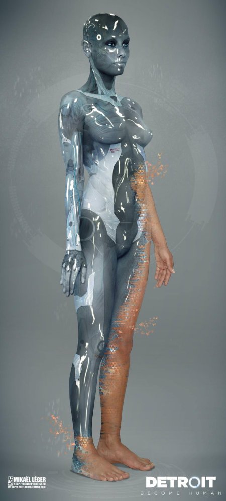 Кэра детройт концепт арт