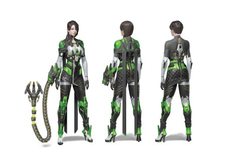 Персонажи киберпанк