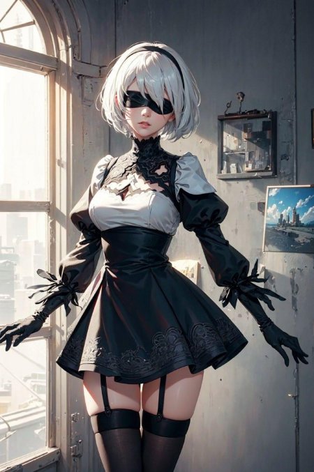 Девушка андроид аниме