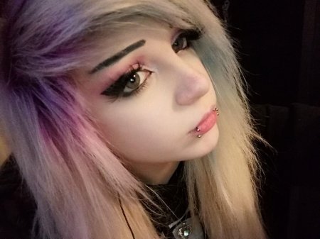 Эмо стиль девушки
