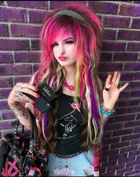 Эмо девушка