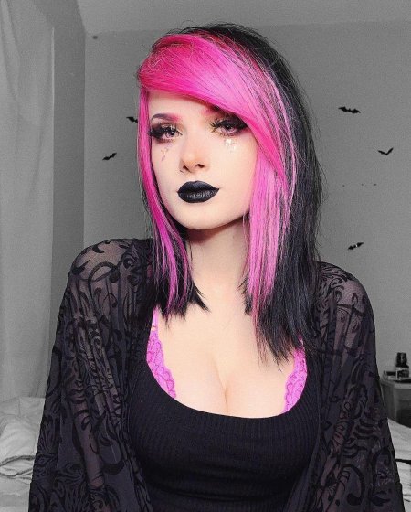 Макияж готический