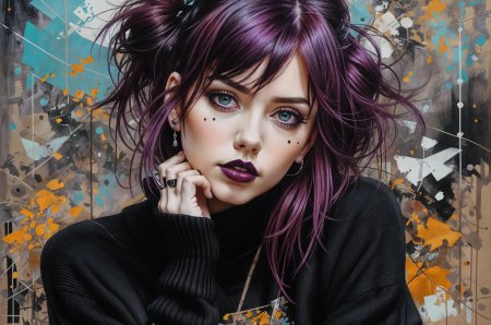 Девушка иллюстрация