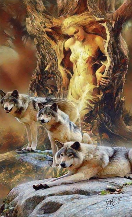 Волки фэнтези