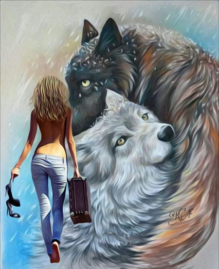 Юлия неприятель художник волк