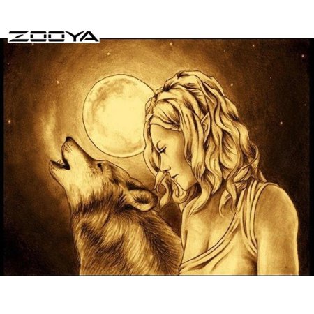 Девушка и волк