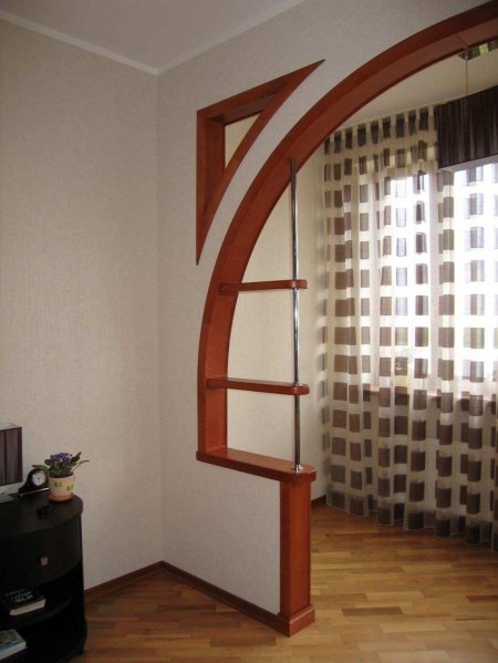 Арка межкомнатная полуарка