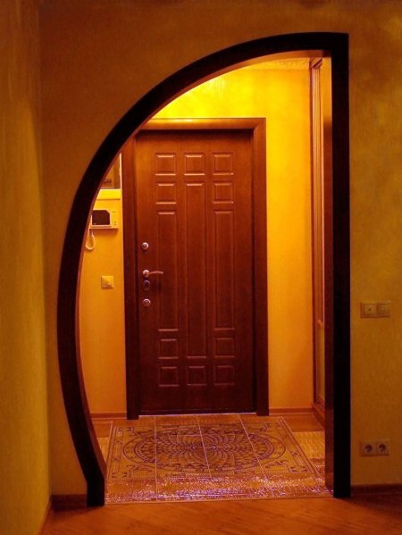 Полуарка в дверной проем