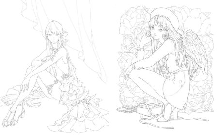 Мистические раскраски