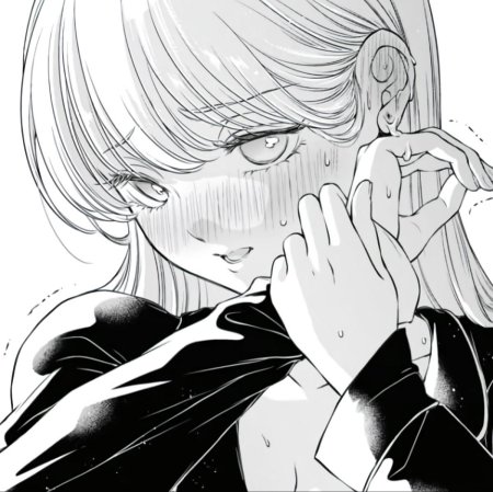 Девушка манга