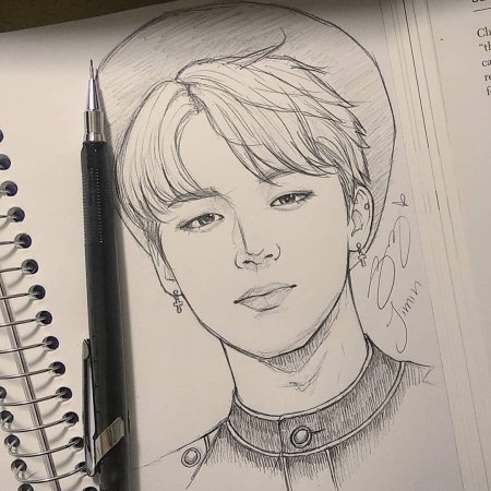 Бтс зарисовки чимин