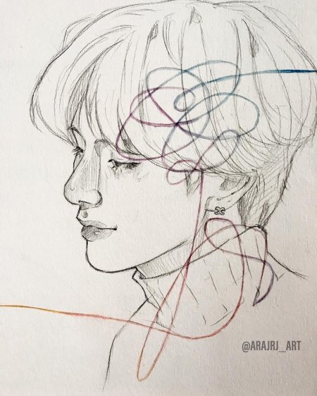 Рисунки бтс для срисовки