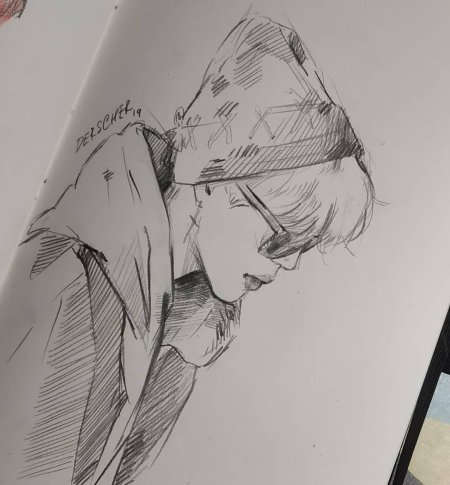 Скетчи бтс чимин